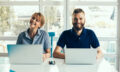 young-couple-working-laptops-cafe-doing-project-conferring-freelancers_1296-735_converted